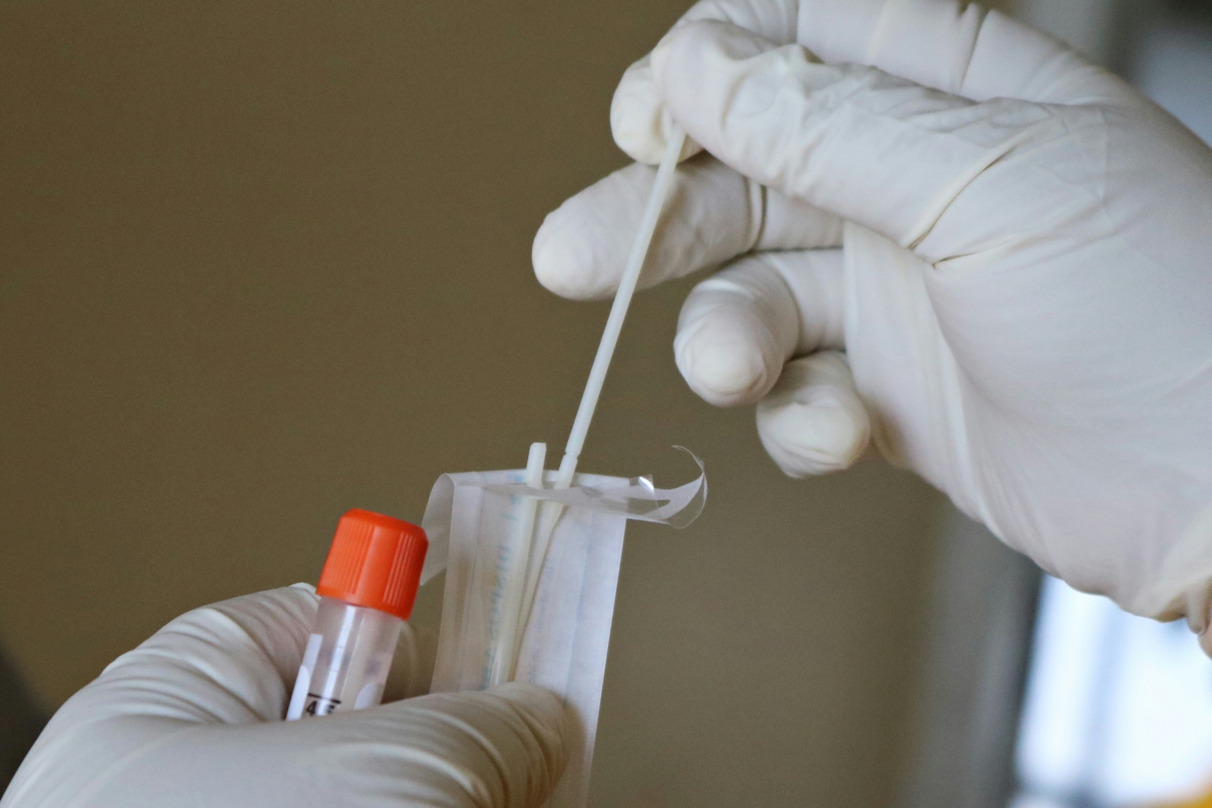 Control de tráfico de la DGT con test de saliva en España
